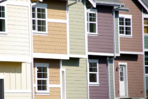 colorful siding replacement